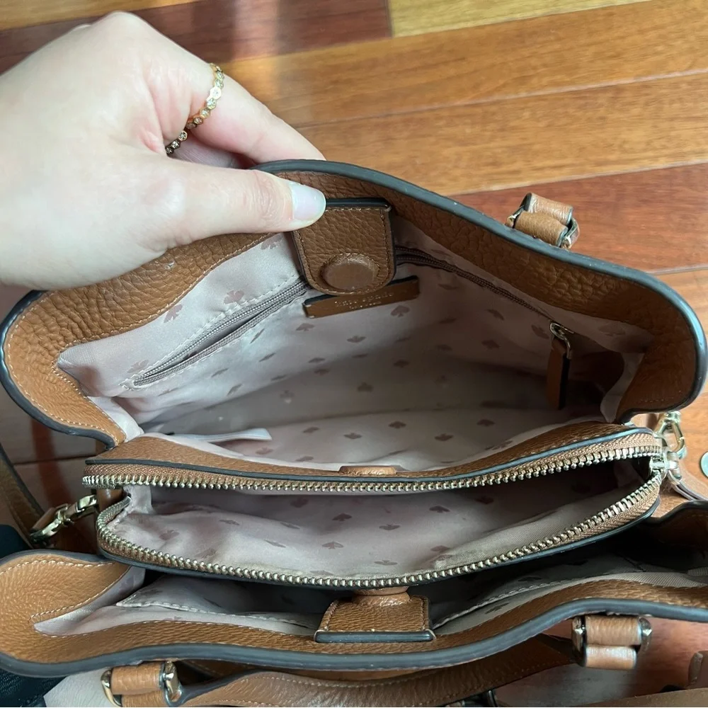 Kate Spade Brown Leather Satchel